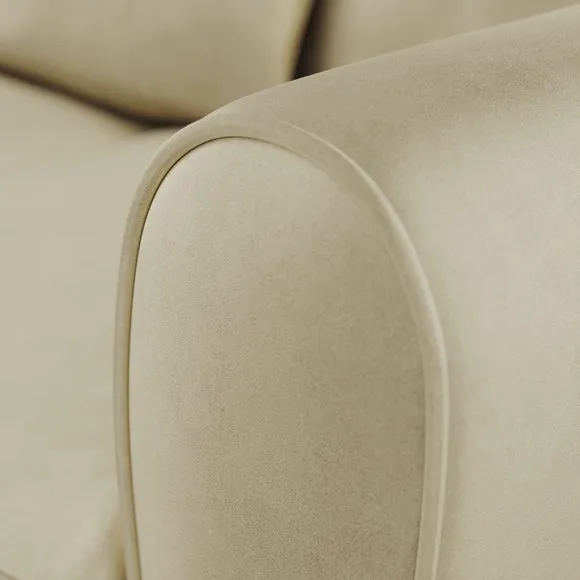 Blake Curved Arm Opulent Velvet Corner Chaise Sofa 5