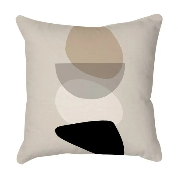 Pebble Modern Square Cushion Cover 3