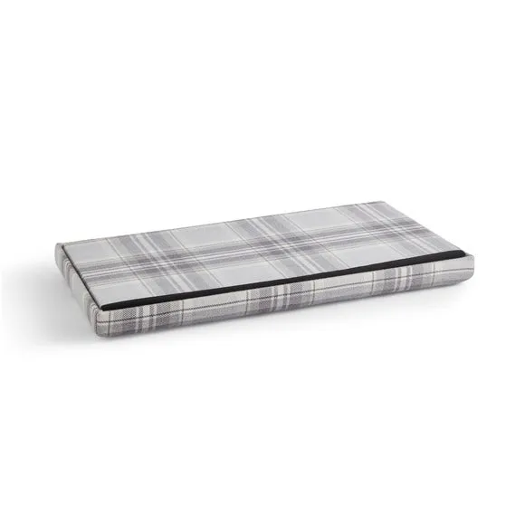 Charnwood Checked Rectangle Ottoman 3
