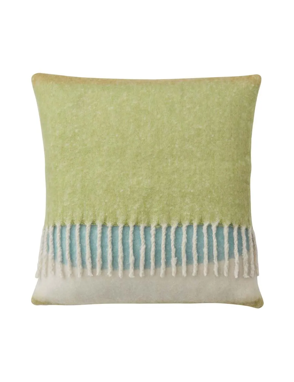 LAND & SHORE Landscape Cushion Green Mix