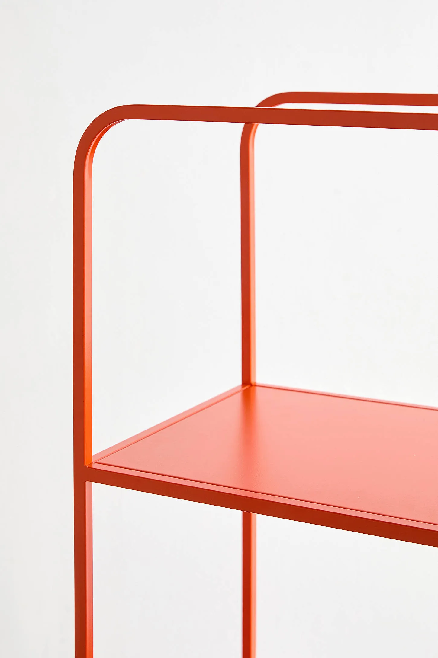 Alana Orange Narrow Bookcase - Orange 4