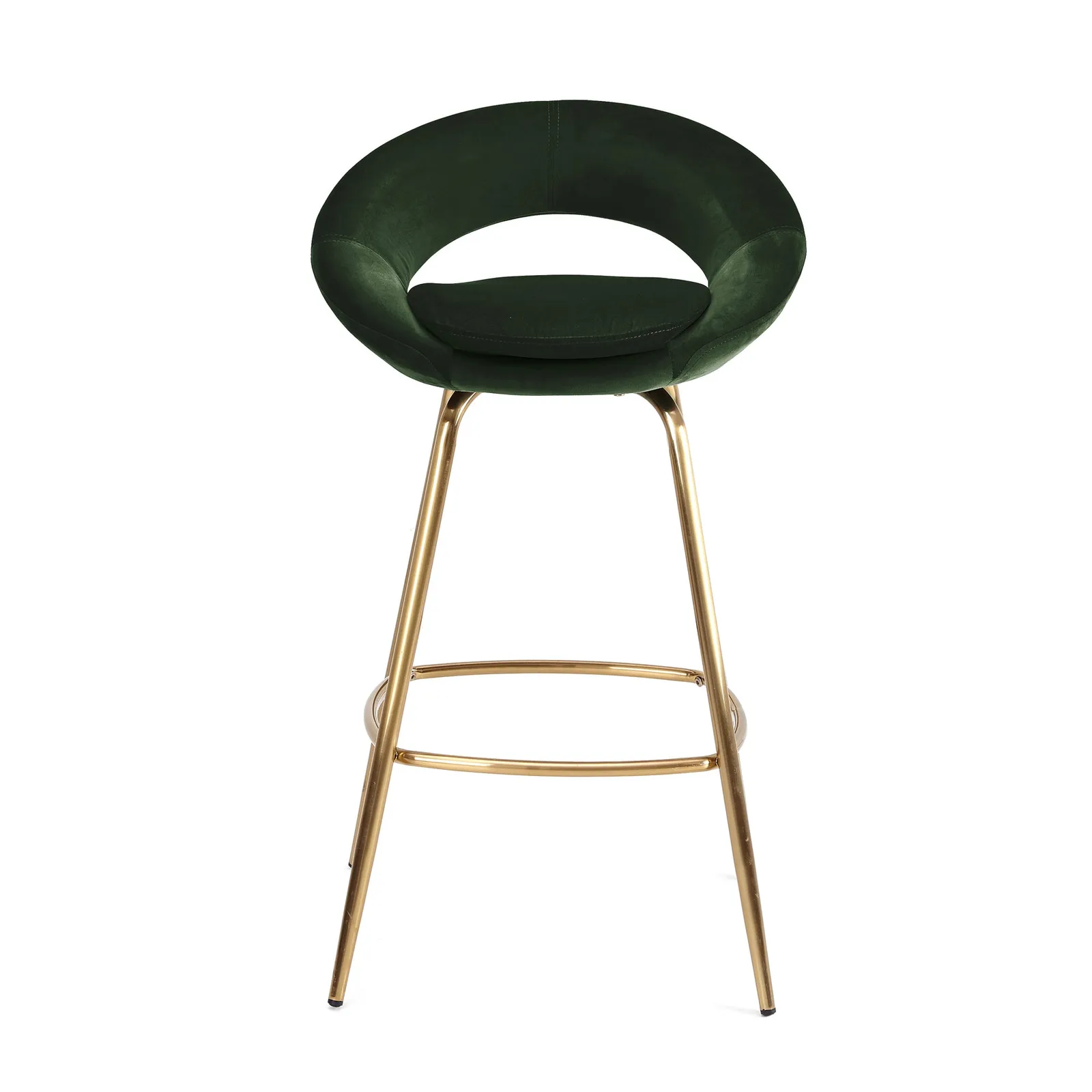 Stella Bar Stool Bottle Green Velvet Bottle (Green)