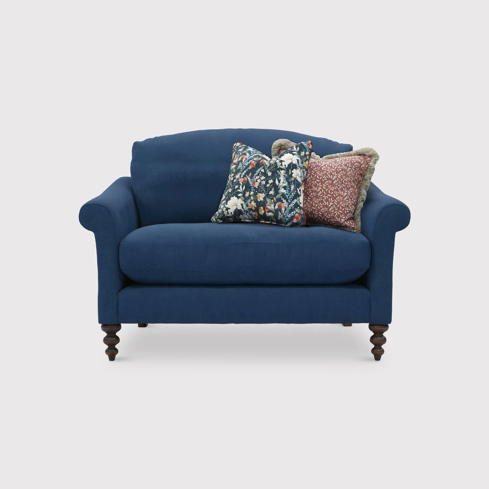 English Heritage Clover 26 Cuddler With Pre Set Scatters, Blue Fabric | Barker & Stonehouse 1
