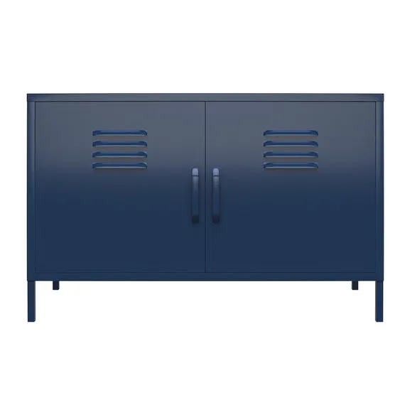 Bradford 2 Door Metal Accent Cabinet 2