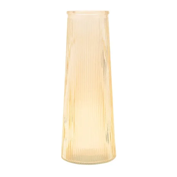 Hestia Tall Ribbed Glass Vase 3