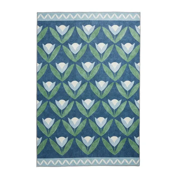 Scion Tulip Trellis Washable Rug 5