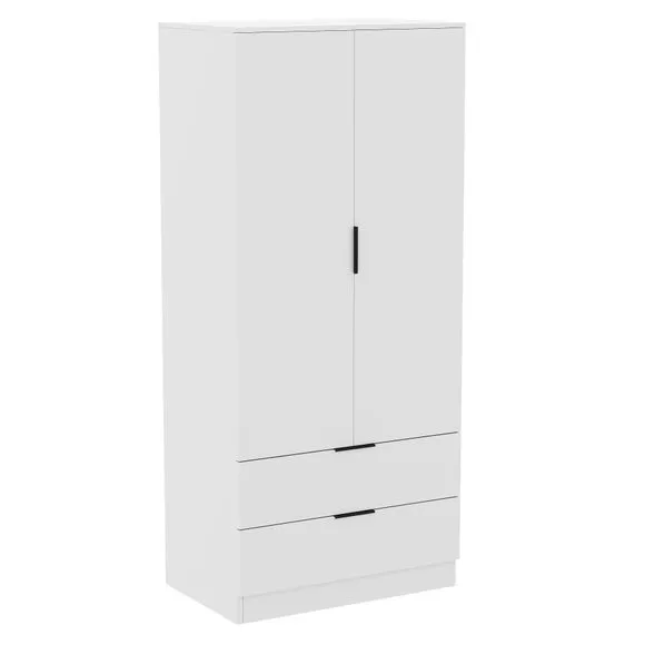 Hayes 2 Drawer Double Wardrobe 6