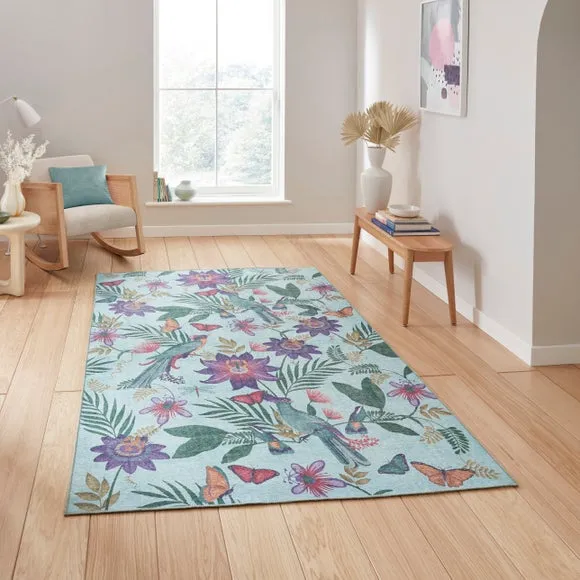 Catherine Lansfield Amaya Birds Rug 1