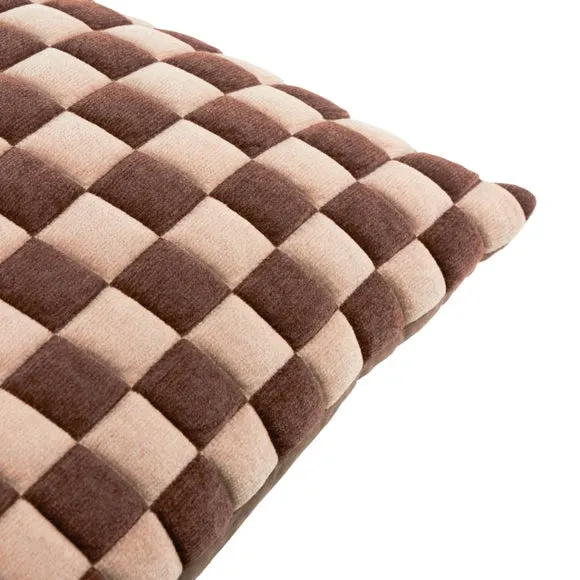 Furn. Softie Checkerboard Square Cushion 4