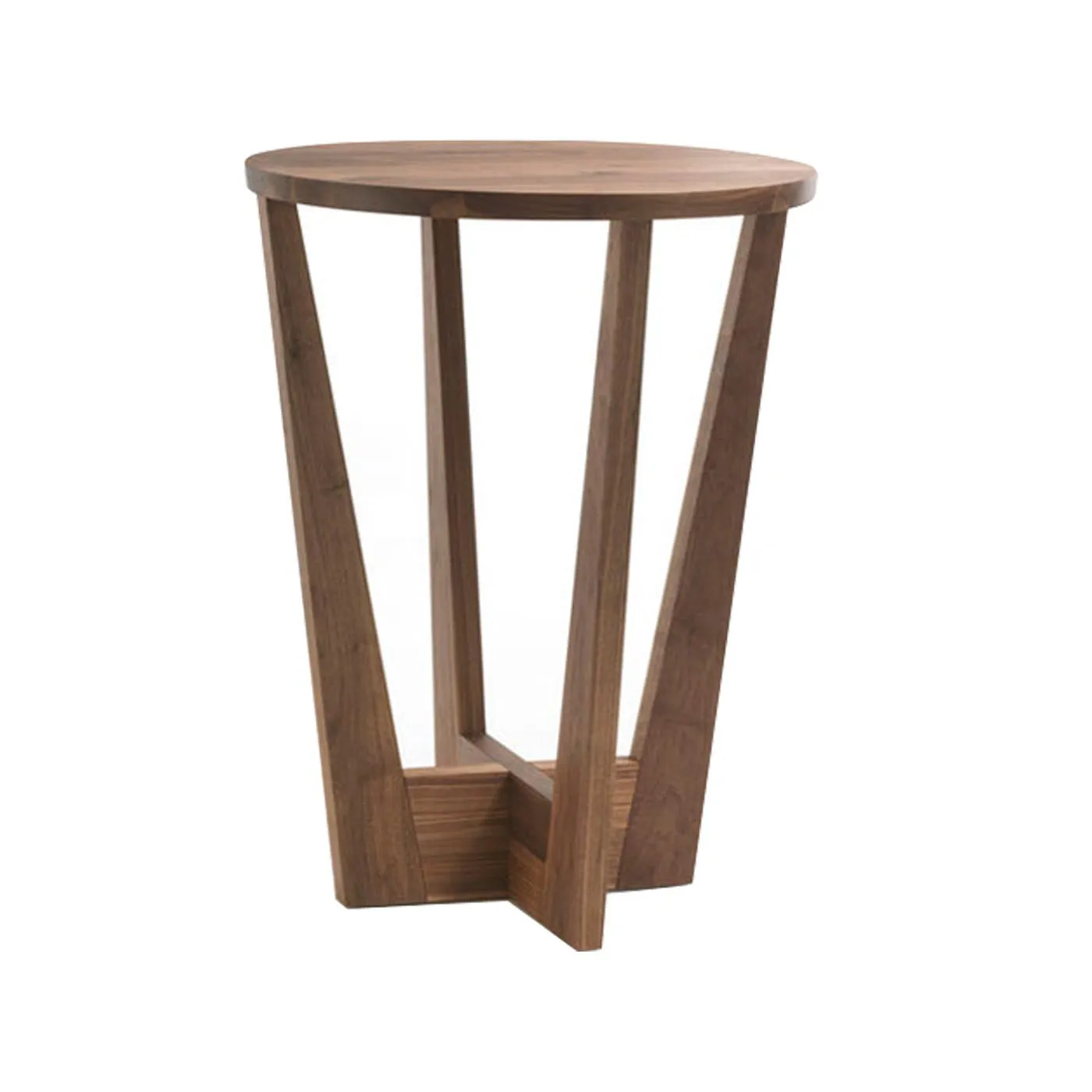 Riva 1920 Parla Small Bar Table Walnut 2