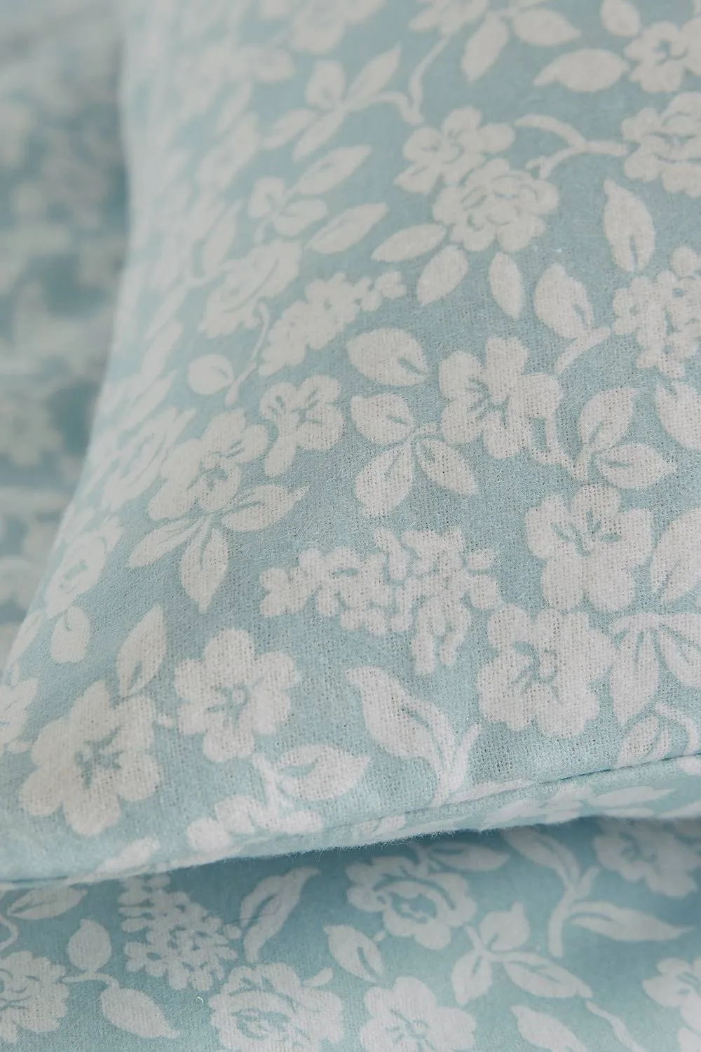 Helena Springfield 'Rosebud' Brushed Cotton Duvet Cover Set in Aqua 5
