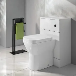 Halite Waterproof White WC Unit - 500mm 2