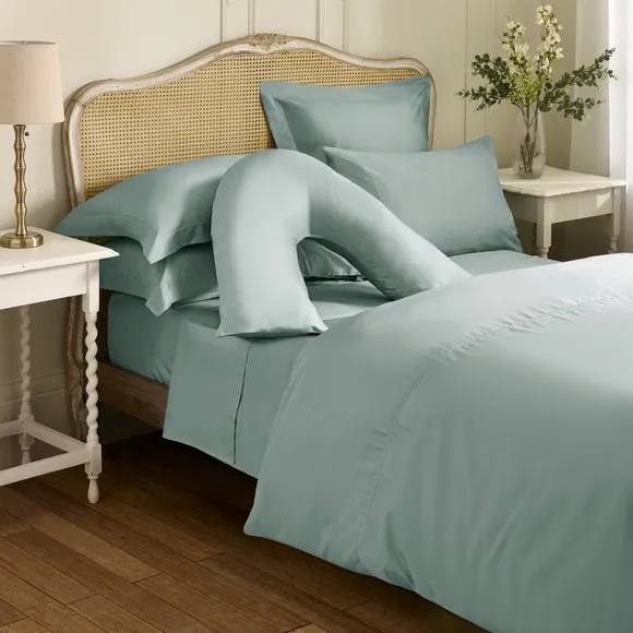 Dorma Luxe Egyptian Cotton Sateen V-Shaped Pillowcase 1