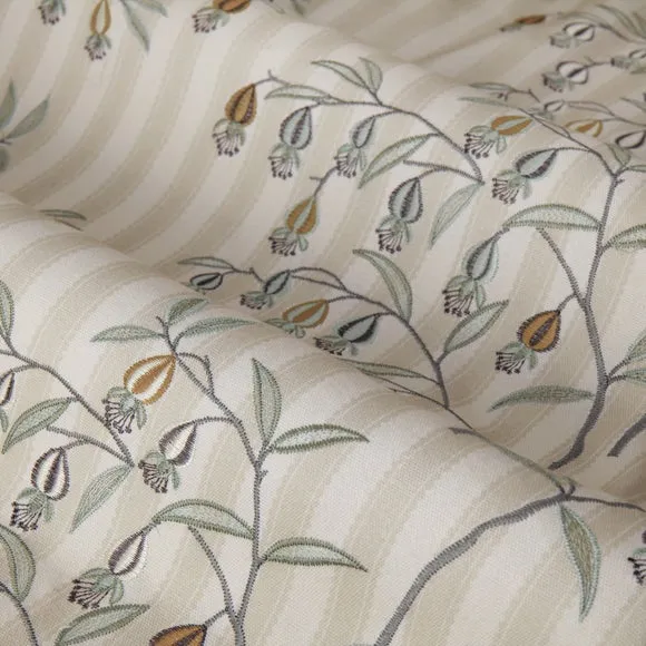 Sanderson Chinese Lantern Pencil Pleat Curtains 3