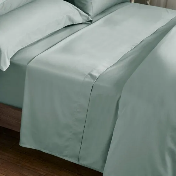 Dorma Luxe Egyptian Cotton Sateen Flat Sheet 1
