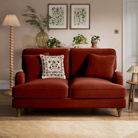 Beatrice II Velvet 2 Seater Sofa 1