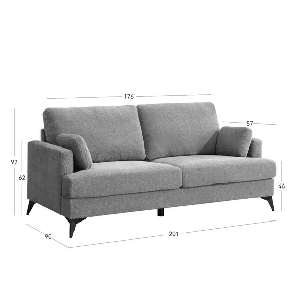 Ernie 3 Seater Sofa 4