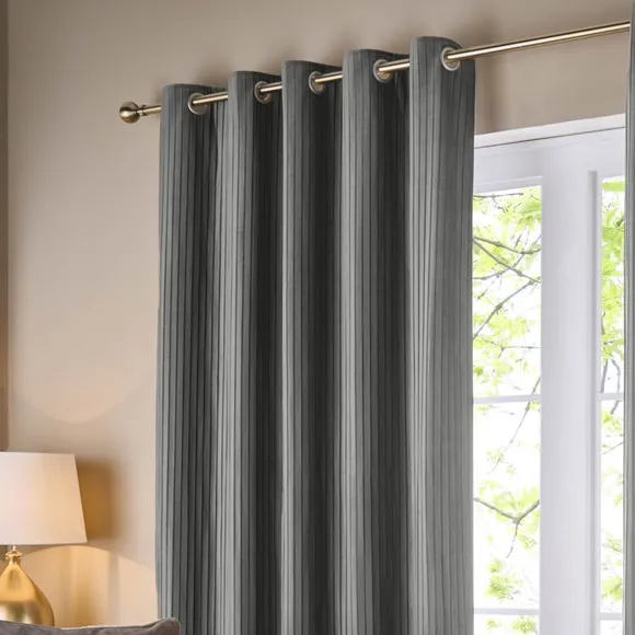 Paoletti Corinthian Eyelet Curtains 1