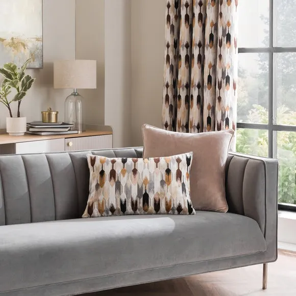 Kelso Cut Velvet Rectangle Cushion