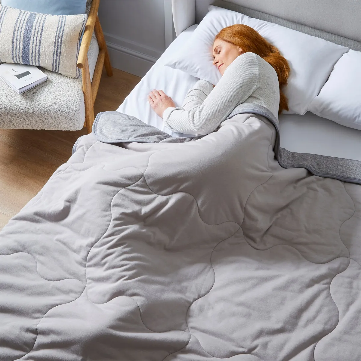 Silentnight Restore Cooling Throw - Grey