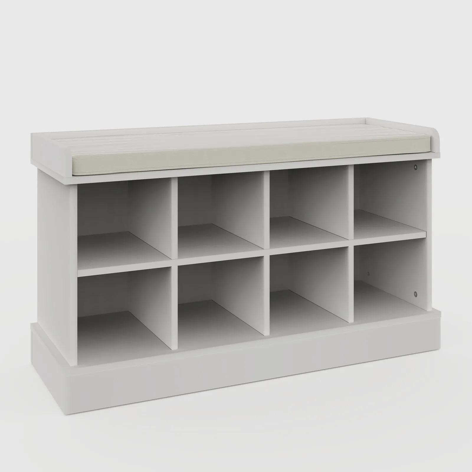 GFW Kempton Shoe Bench in White 2
