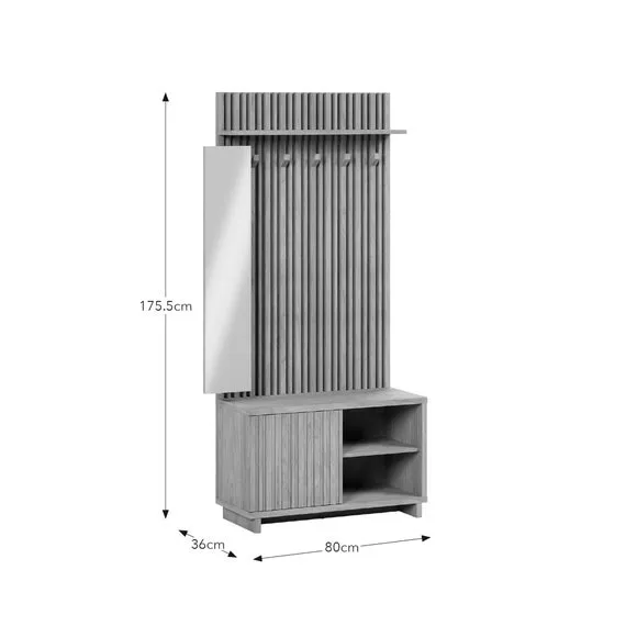 Ria Hallway Unit with Mirror 6