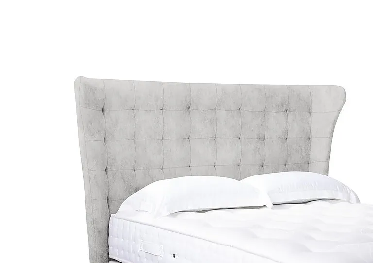 Artisan Collection Callie High Floor Standing Headboard - Double - Daytona Pebble