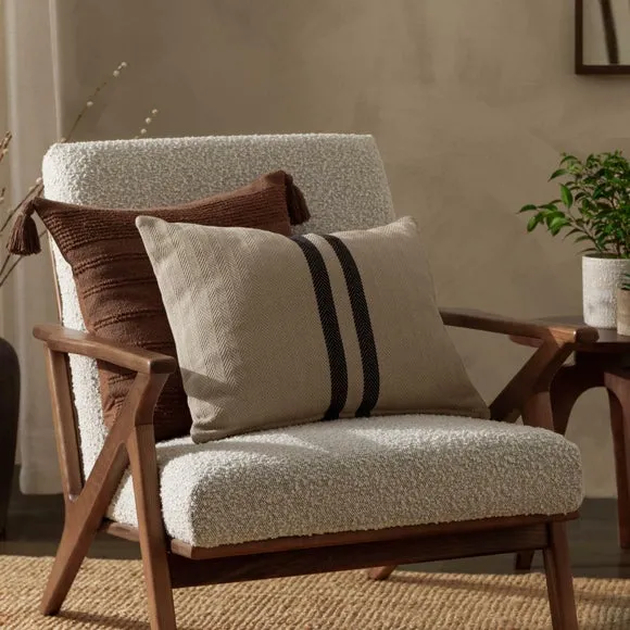 Benton Herringbone Rectangular Cushion 5