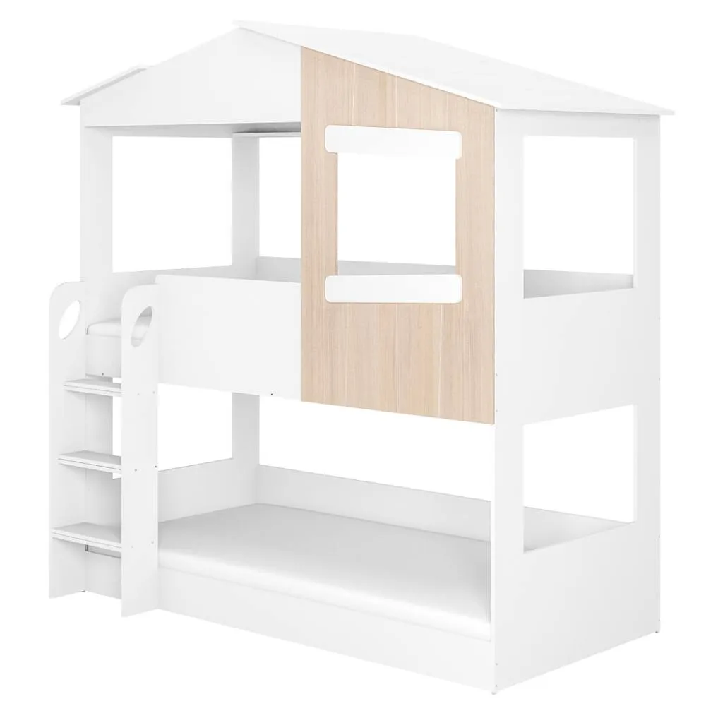 Flair Dreamland House Bunk Bed in White 4