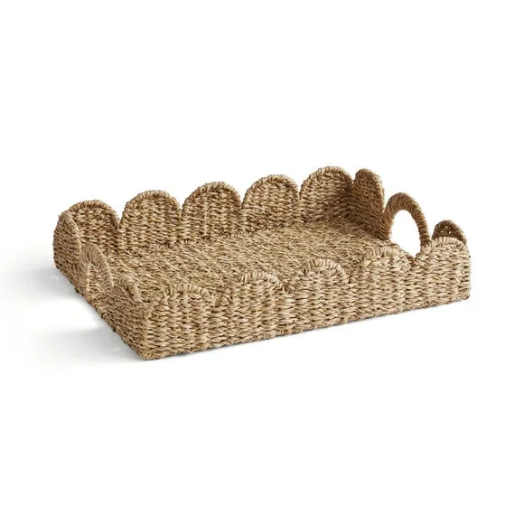 Seagrass Scallop Tray 3