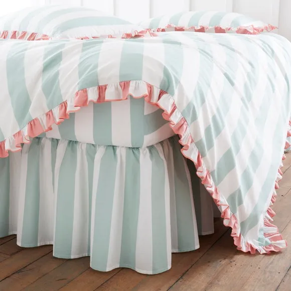 Emmy Frilled Stripe 100% Cotton Valance 1
