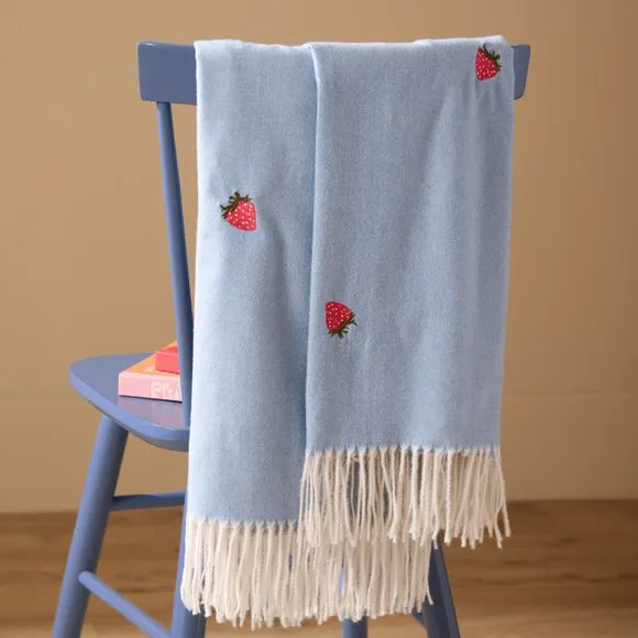 Furn. Fruits Berry Sweet Throw Blanket 130cm x 180cm