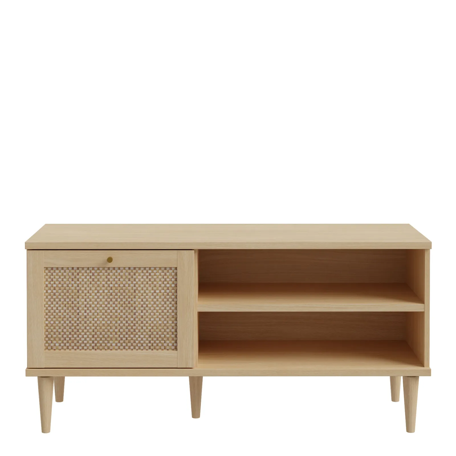 Furniture To Go Calasetta TV Unit in Rattan in Light Brown 2