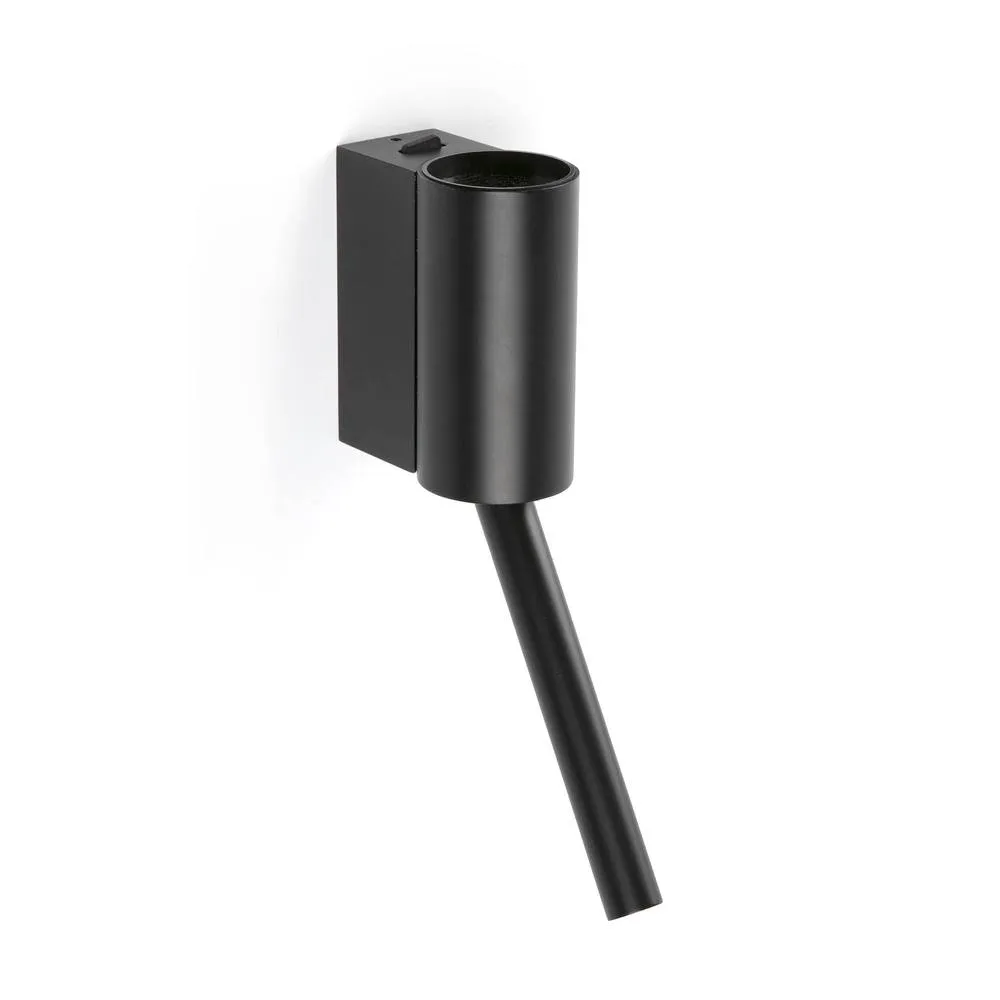 Netlighting Dante LED Reading Wall Light Matt Black 5W 3W 2700K