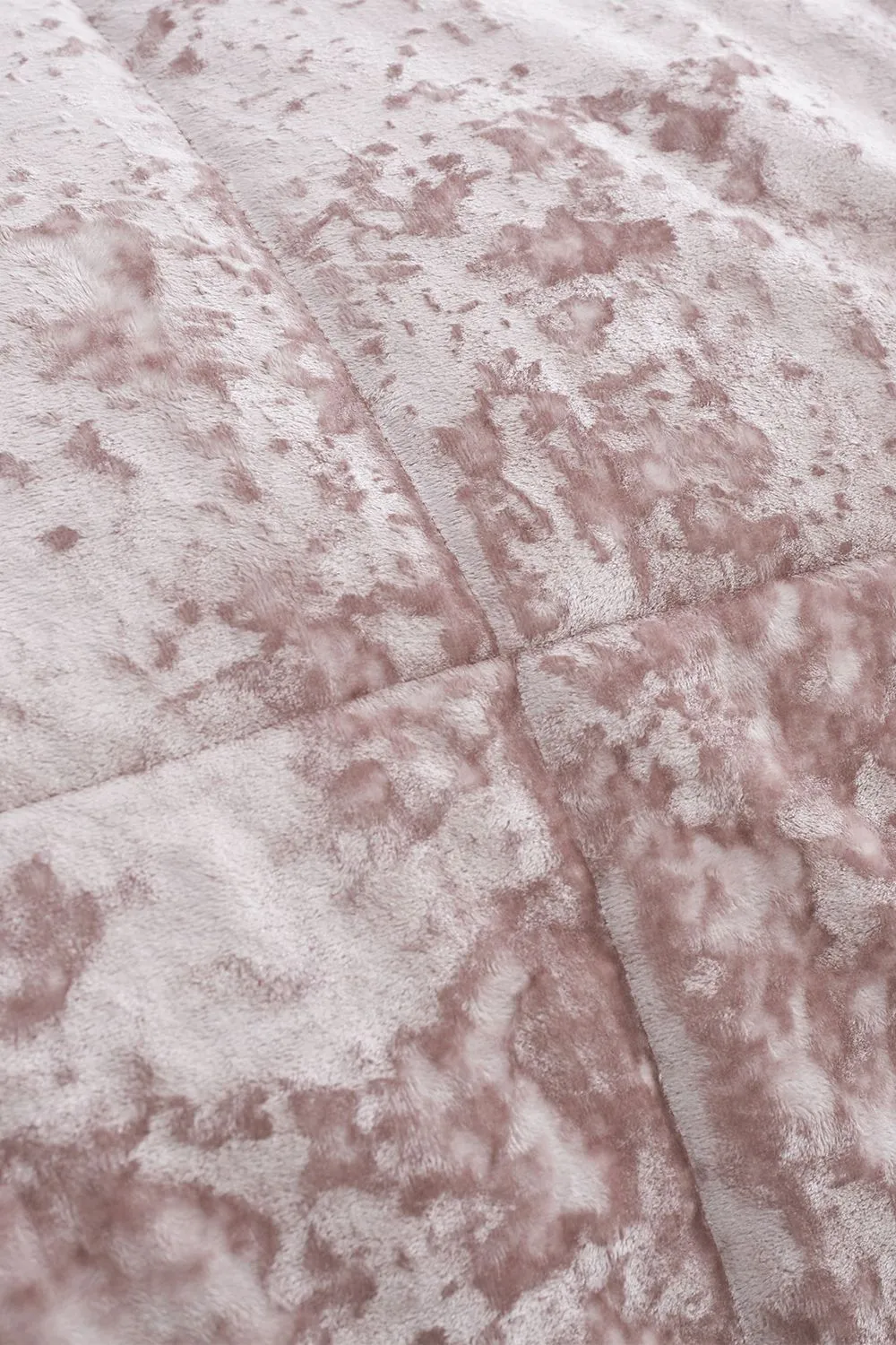 Catherine Lansfield 'Crushed Velvet' Pillowsham Pair in Pink 2