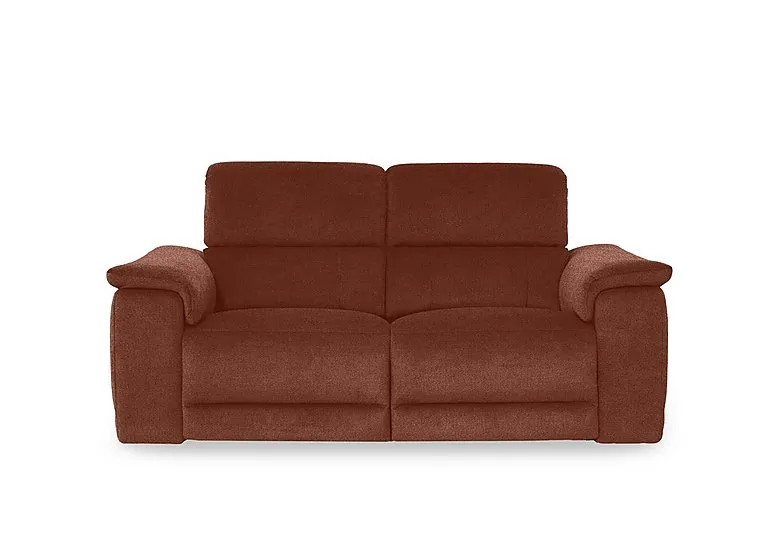 Genius Fabric 3 Seater Power Recliner Sofa with Power Headrest and Bluetooth Speakers