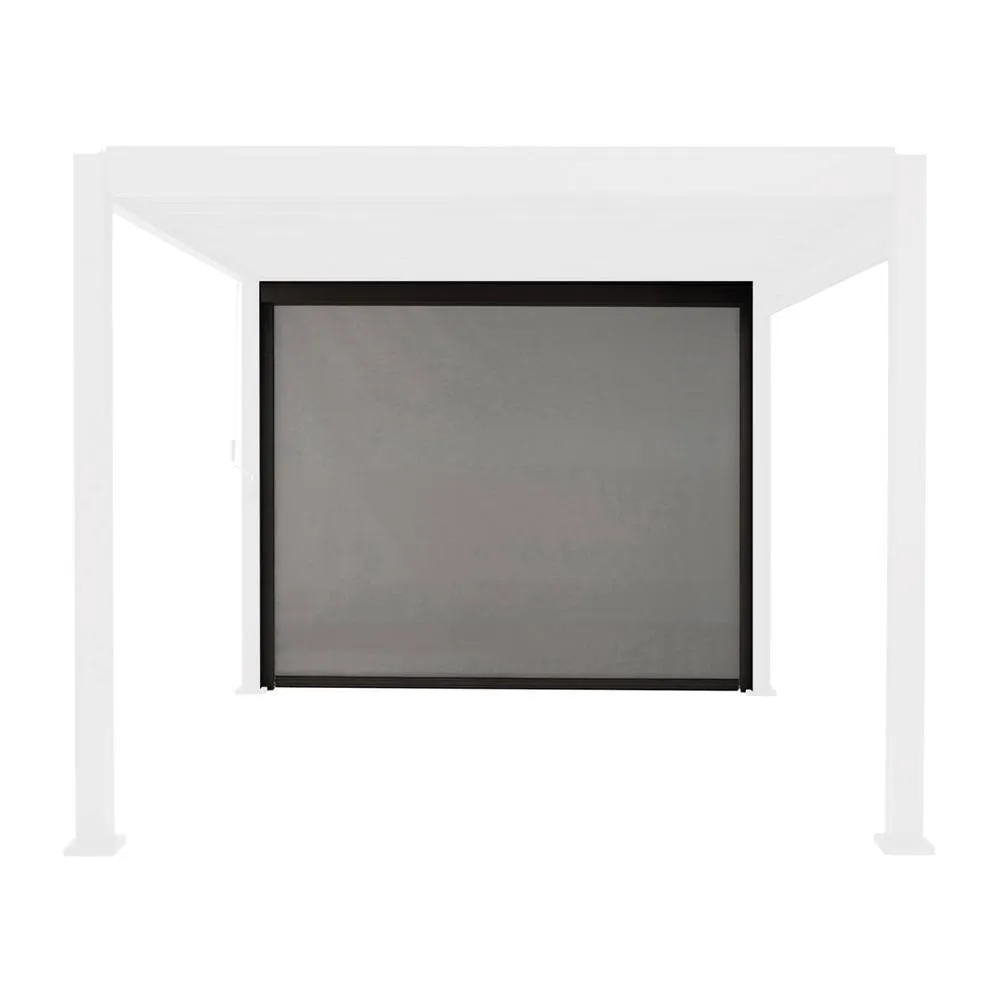 sweeek 3m Aluminium Privacy Screen For Triomphe in Dark Grey 4