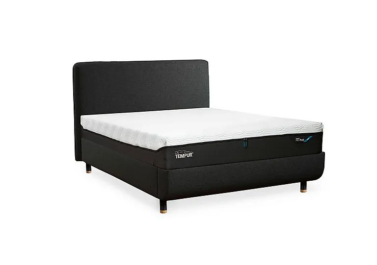 Arc Disc Bed Frame with Form Headboard - King Size