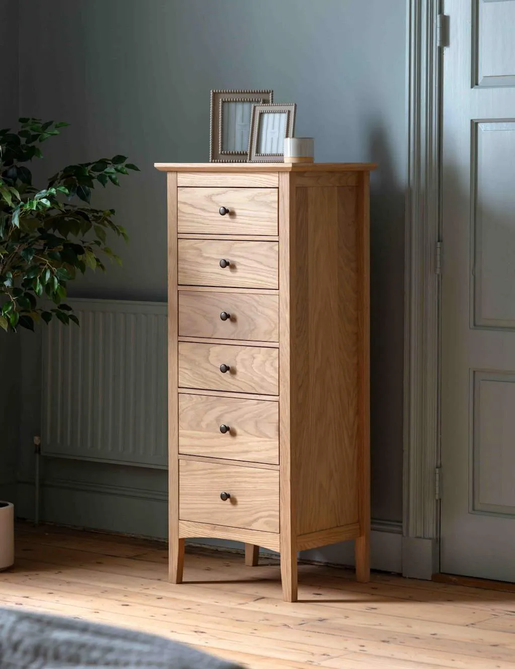 Gallery Direct Rye 6 Drawer Chest Natural