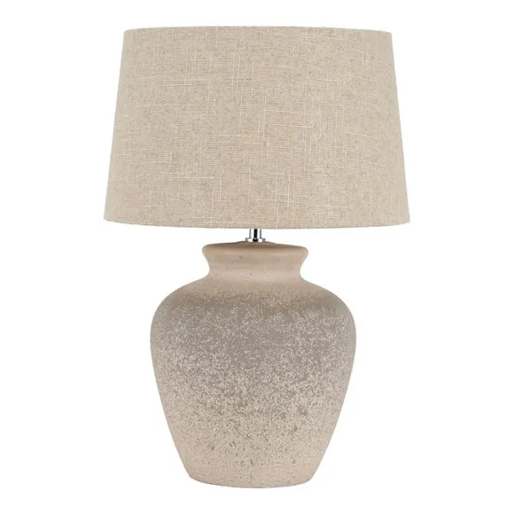Pacific Lifestyle Rhone Ombre Sand Textured Ceramic Table Lamp 6