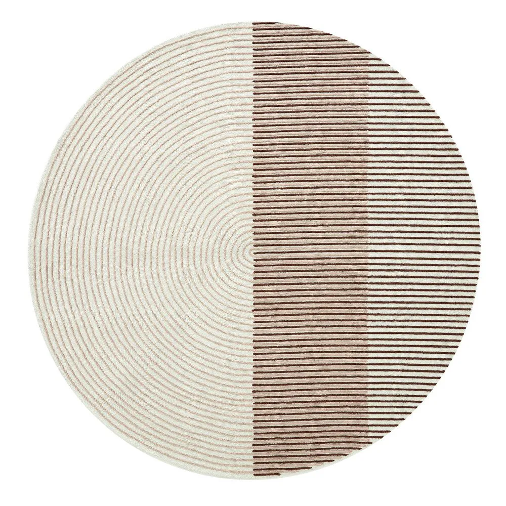 Gandia Blasco Ply Round Rug Pink