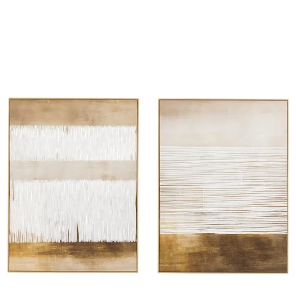 Cedar and Sage Set of 2 New Horizons Framed Canvases 4