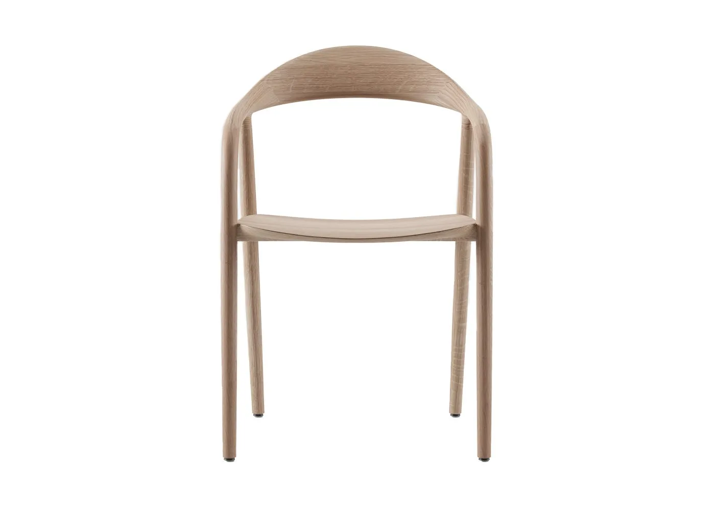 Artisan Neva Dining Chair Oak White Oil Wooden Seat 1