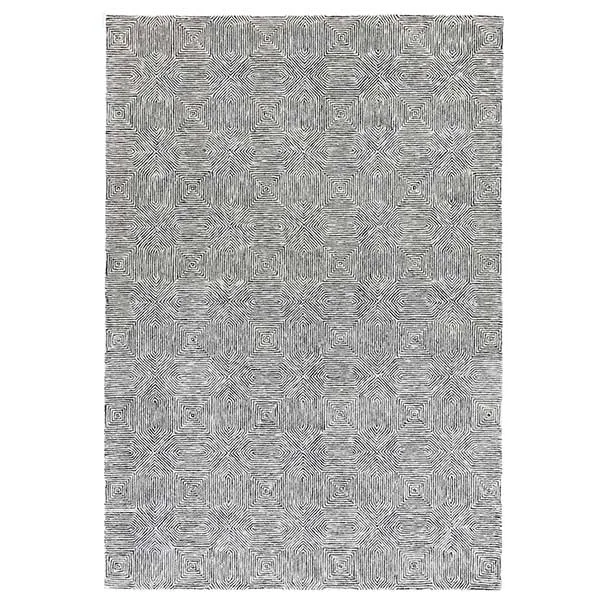 Camden Rug  Black and White