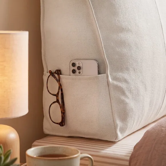 Velvet Headboard Bolster Cushion 4