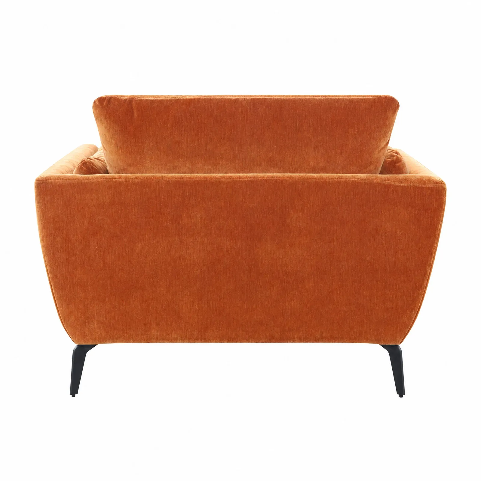 Boone Armchair, Orange Velvet | Barker & Stonehouse 6