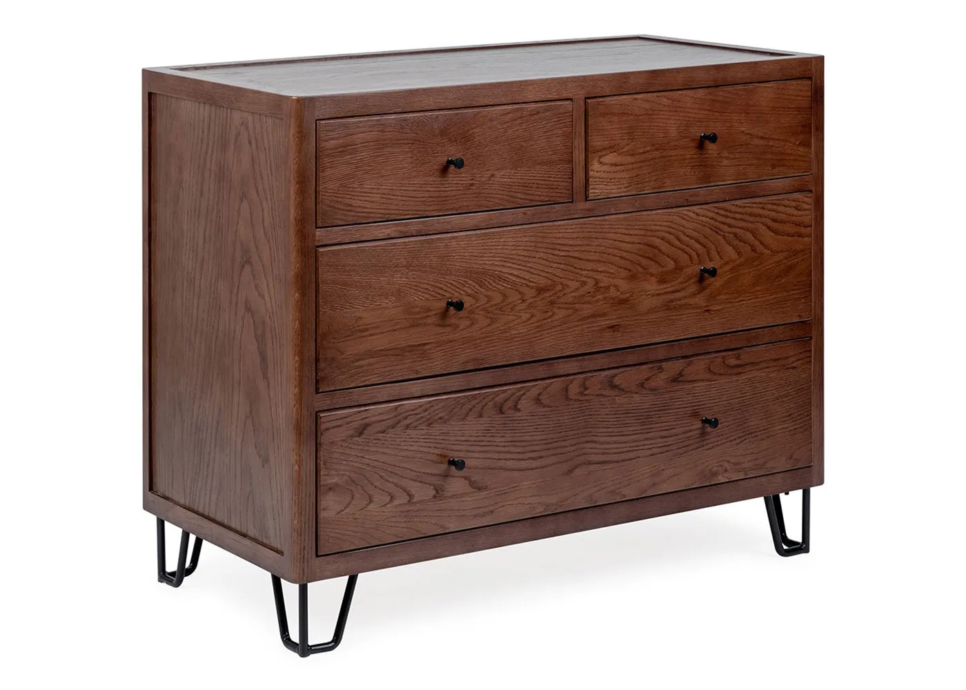 Heal's Brunel Low Chest Dark Wood