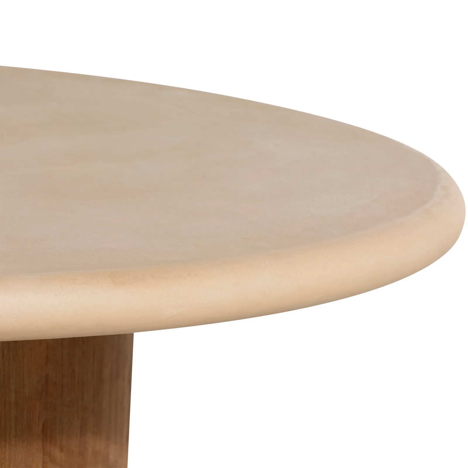 Panama Round Coffee Table 100X100X40Cm, Round, Brown Stone Effect | Barker & Stonehouse 3