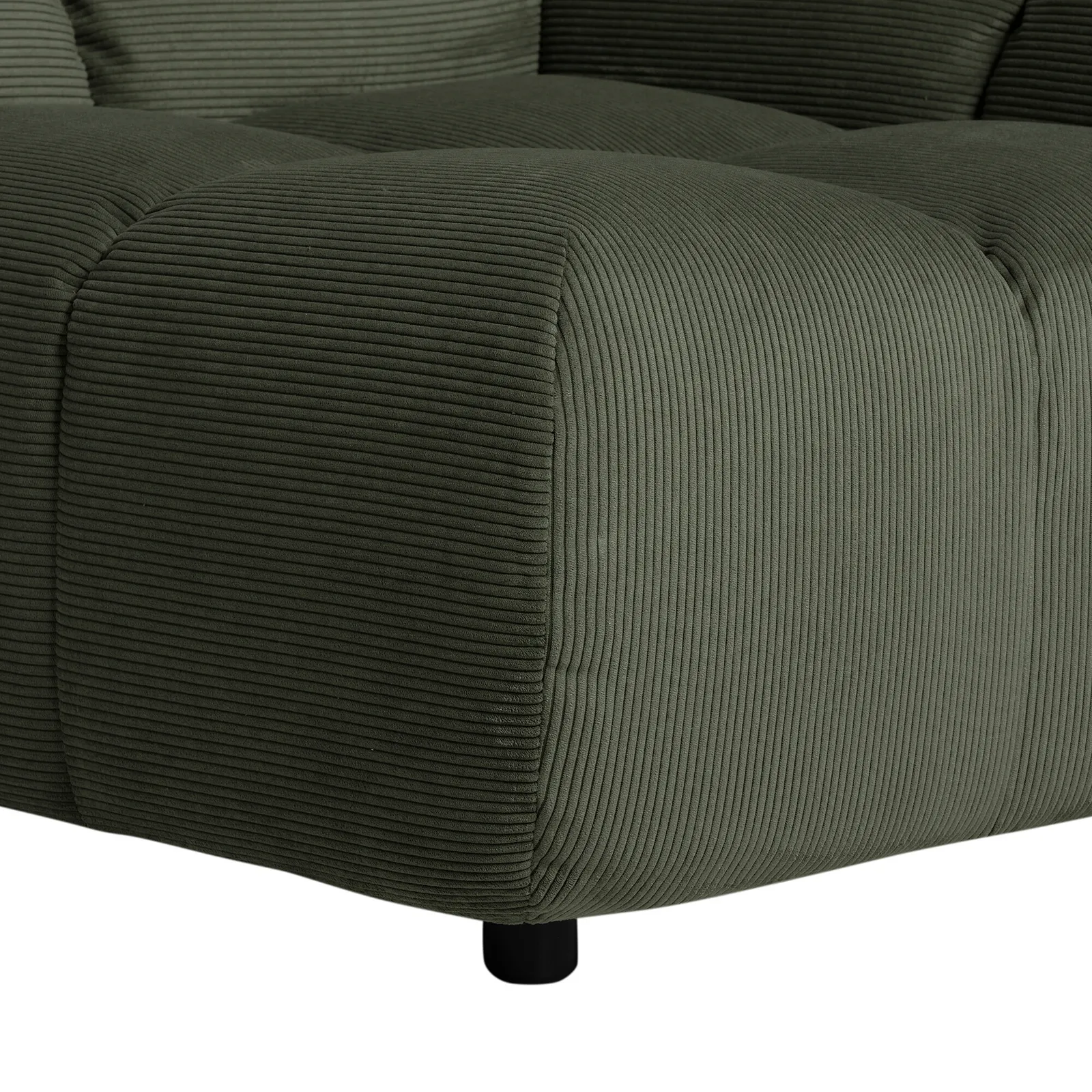 Bryce Angular Corner Small, Green Fabric | Barker & Stonehouse 5
