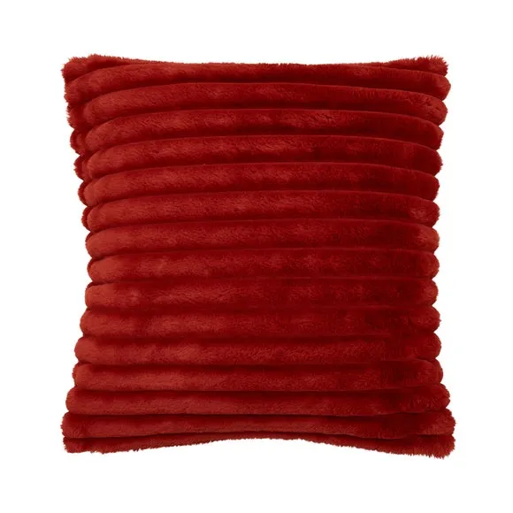 Catherine Lansfield Cosy Ribbed Square Cushion 3